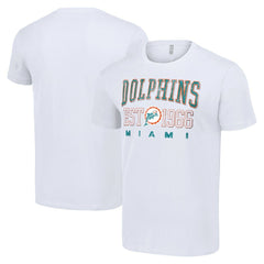 Miami Dolphins Starter Throwback Logo T-Shirt - White sale