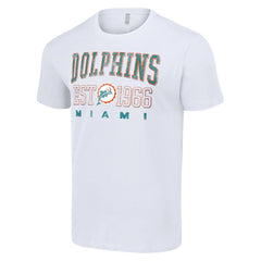 Miami Dolphins Starter Throwback Logo T-Shirt - White sale