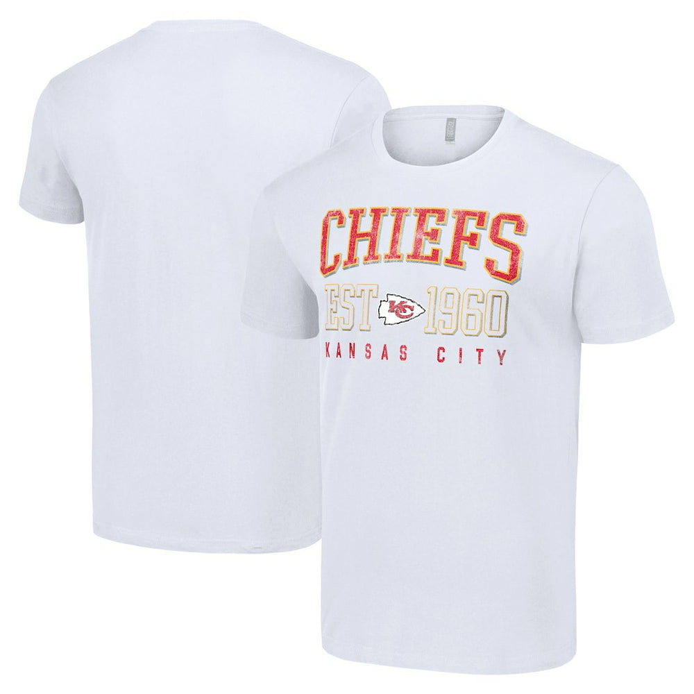 Kansas City Chiefs Starter Throwback Logo T-Shirt - White on sale