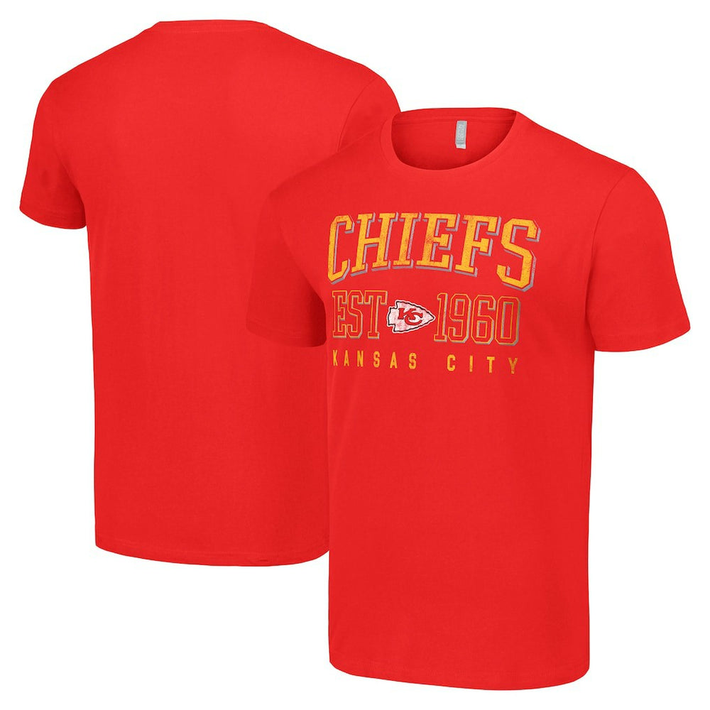 Kansas City Chiefs Starter Throwback Logo T-Shirt - Red outlet