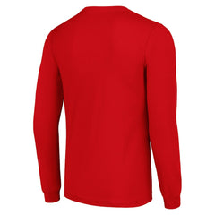 San Francisco 49ers Starter Half Helmet Logo Long Sleeve T-Shirt - Scarlet discount