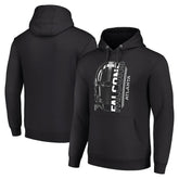 Atlanta Falcons Starter Unisex Half Helmet Logo Pullover Hoodie - Black cheap