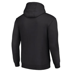 Carolina Panthers Starter Unisex Half Helmet Logo Pullover Hoodie - Black for sale