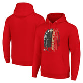 San Francisco 49ers Starter Unisex Half Helmet Logo Pullover Hoodie - Scarlet on sale