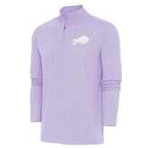 Buffalo Bills Antigua Hunk Quarter-Zip Pullover Top - Lavender outlet