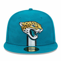 Jacksonville Jaguars New Era 2024 Sideline 59FIFTY Fitted Hat - Teal cheap