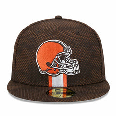 Cleveland Browns New Era 2024 Sideline 59FIFTY Fitted Hat - Brown discount