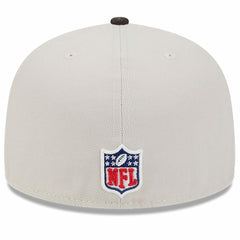 Cleveland Browns New Era 2024 Sideline Historic 59FIFTY Fitted Hat - Stone/Brown discount