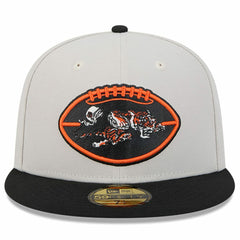 Cincinnati Bengals New Era 2024 Sideline Historic 59FIFTY Fitted Hat - Stone/Black online