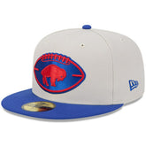 Buffalo Bills New Era 2024 Sideline Historic 59FIFTY Fitted Hat - Stone/Royal online