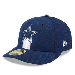Dallas Cowboys New Era 2024 Sideline Low Profile 59FIFTY Fitted Hat - Navy cheap