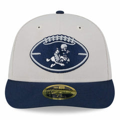 Dallas Cowboys New Era Male 2024 Sideline Historic Low Profile 59FIFTY Fitted Hat - Stone/Navy outlet