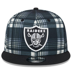 Las Vegas Raiders New Era 2024 Sideline Statement 9FIFTY Snapback Hat - Black discount