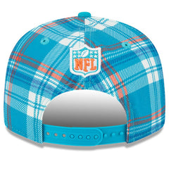 Miami Dolphins New Era 2024 Sideline Statement 9FIFTY Snapback Hat - Aqua on sale