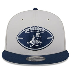 Dallas Cowboys New Era 2024 Sideline Historic 9FIFTY Snapback Hat - Stone/Navy for sale