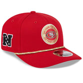 San Francisco 49ers New Era 2024 Sideline 9SEVENTY Stretch-Snap Hat - Scarlet for sale