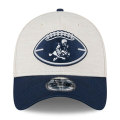 Dallas Cowboys New Era 2024 Sideline Historic 39THIRTY Flex Hat - Stone/Navy sale