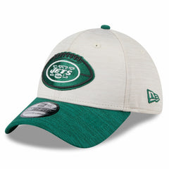 New York Jets New Era 2024 Sideline Historic 39THIRTY Flex Hat - Stone/Green online