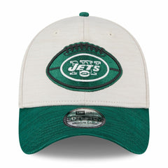 New York Jets New Era 2024 Sideline Historic 39THIRTY Flex Hat - Stone/Green online