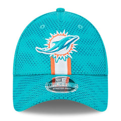 Miami Dolphins New Era 2024 Sideline 9FORTY Stretch-Snap Hat - Aqua cheap
