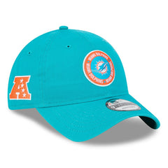 Miami Dolphins New Era 2024 Sideline 9TWENTY Adjustable Hat - Aqua online