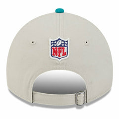 Miami Dolphins New Era 2024 Sideline Historic 9TWENTY Adjustable Hat - Stone/Aqua outlet