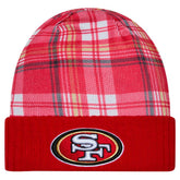 San Francisco 49ers New Era Sideline Statement Cuffed Knit Hat - Scarlet cheap