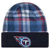 Tennessee Titans New Era Sideline Statement Cuffed Knit Hat - Navy on sale
