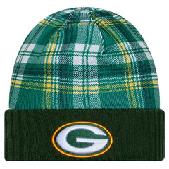 Green Bay Packers New Era Sideline Statement Cuffed Knit Hat - Green outlet