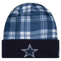 Dallas Cowboys New Era Youth Sideline Statement Cuffed Knit - Navy online