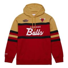 Chicago Bulls Head Coach Pullover Hoodie - Red/Gold for sale
