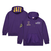 Utah Jazz Team OG 2.0 Vintage Logo Fleece Pullover Hoodie - Purple discount