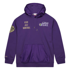 Utah Jazz Team OG 2.0 Vintage Logo Fleece Pullover Hoodie - Purple discount