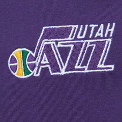 Utah Jazz Hardwood Classics Team OG 2.0 Premium Vintage Logo T-Shirt - Purple outlet