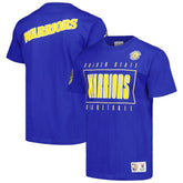 Golden State Warriors Hardwood Classics Team OG 2.0 Premium Vintage Logo T-Shirt sale - Royal for sale