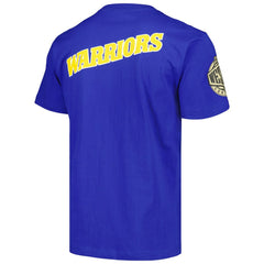 Golden State Warriors Hardwood Classics Team OG 2.0 Premium Vintage Logo T-Shirt sale - Royal for sale