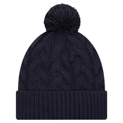 Dallas Cowboys New Era Women's Cable Knit Hat with Pom - Navy sale