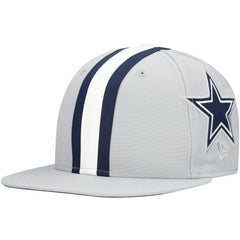Dallas Cowboys New Era Helmet 9FIFTY Snapback Hat - Gray outlet