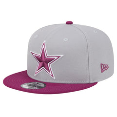 Dallas Cowboys New Era Two-Tone Color Pack 9FIFTY Snapback Hat - Gray outlet
