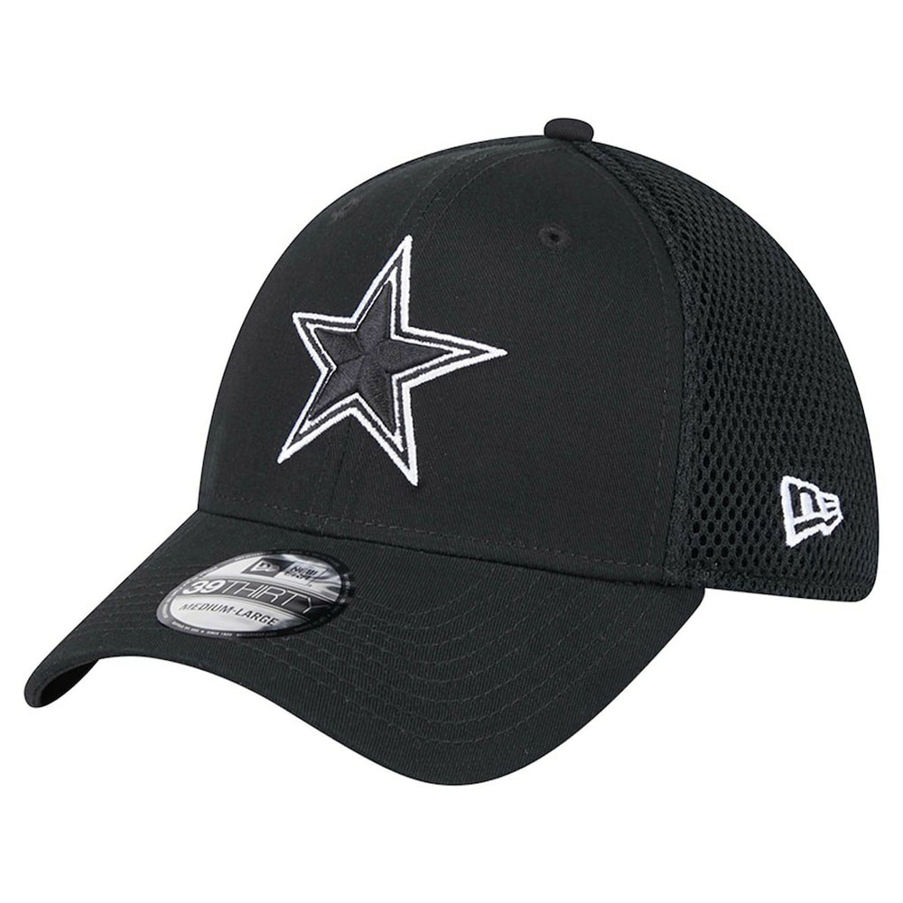 Dallas Cowboys New Era Main B-Dub Neo 39THIRTY Flex Hat - Black discount