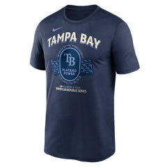 Tampa Bay Rays Dominican Republic Series Legend T-Shirt Navy