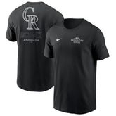 Colorado Rockies 2024 MLB World Tour Mexico City Series T-Shirt Black