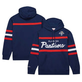Florida Panthers Mitchell & Ness Head Coach Pullover Hoodie - Navy Hoodies
