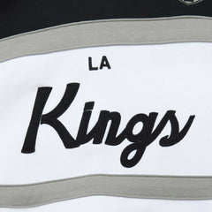 Los Angeles Kings Mitchell & Ness Head Coach Pullover Hoodie - White/Black Hoodies