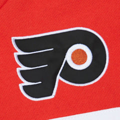 Philadelphia Flyers Mitchell & Ness Head Coach Pullover Hoodie - Black/Orange Hoodies