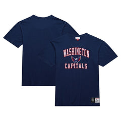 Washington Capitals Mitchell & Ness Legendary Slub T-Shirt - Navy T-shirts