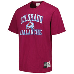 Colorado Avalanche Mitchell & Ness Legendary Slub T-Shirt - Burgundy T-shirts