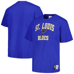 St. Louis Blues Mitchell & Ness Legendary Slub T-Shirt - Blue T-shirts