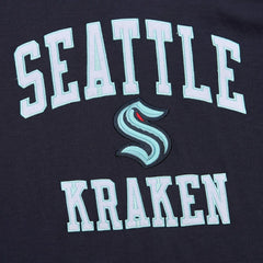 Seattle Kraken Mitchell & Ness Legendary Slub T-Shirt - Deep Sea Blue T-shirts