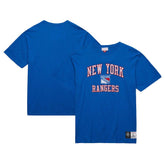 New York Rangers Mitchell & Ness Legendary Slub T-Shirt - Blue T-shirts